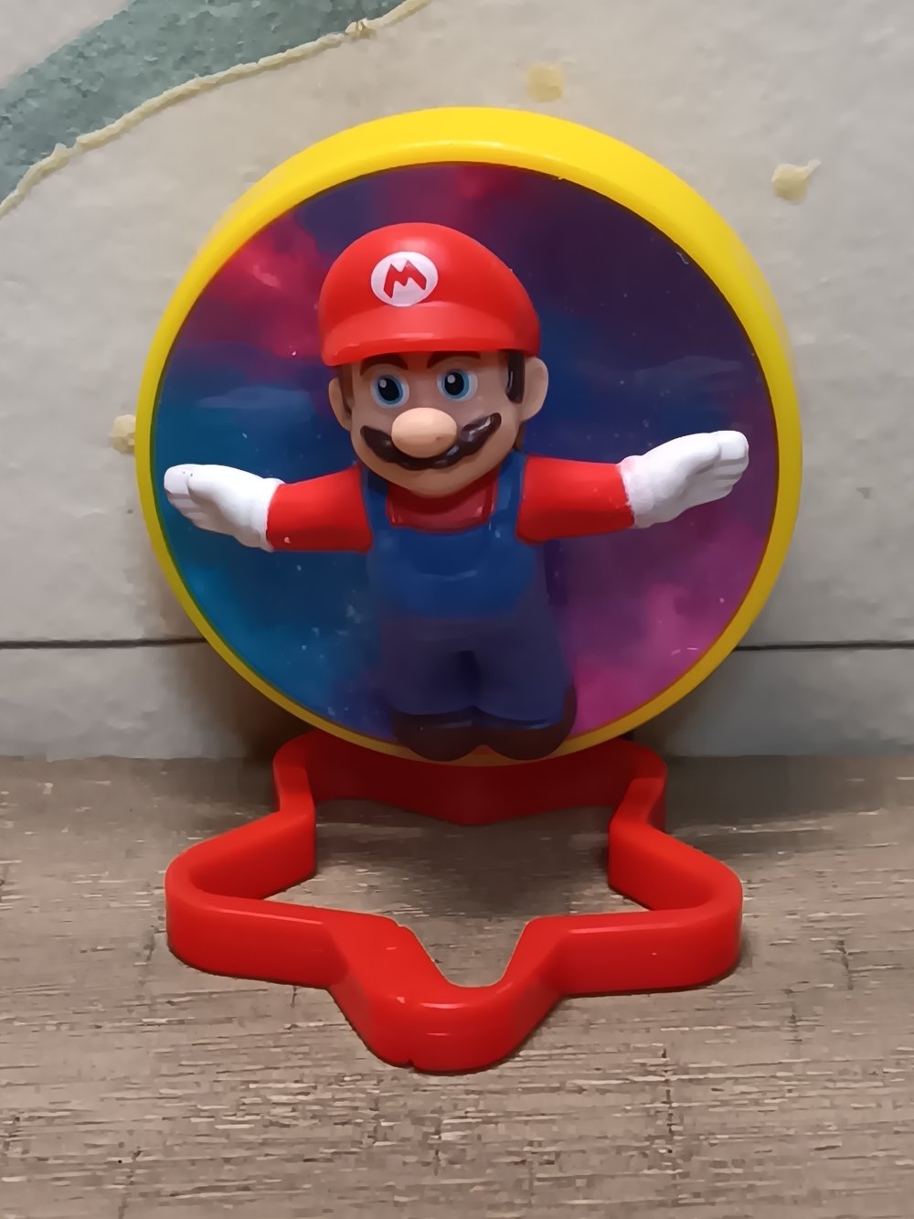 2026 McDonalds Super Mario Galaxy Happy Meal Mario Bag Clip
